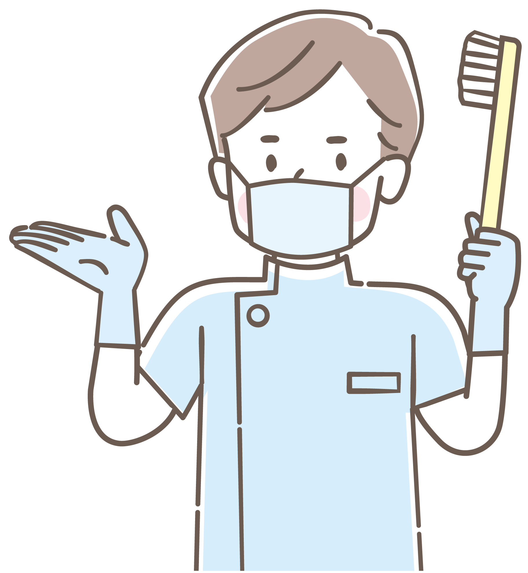 歯科医師のイラスト