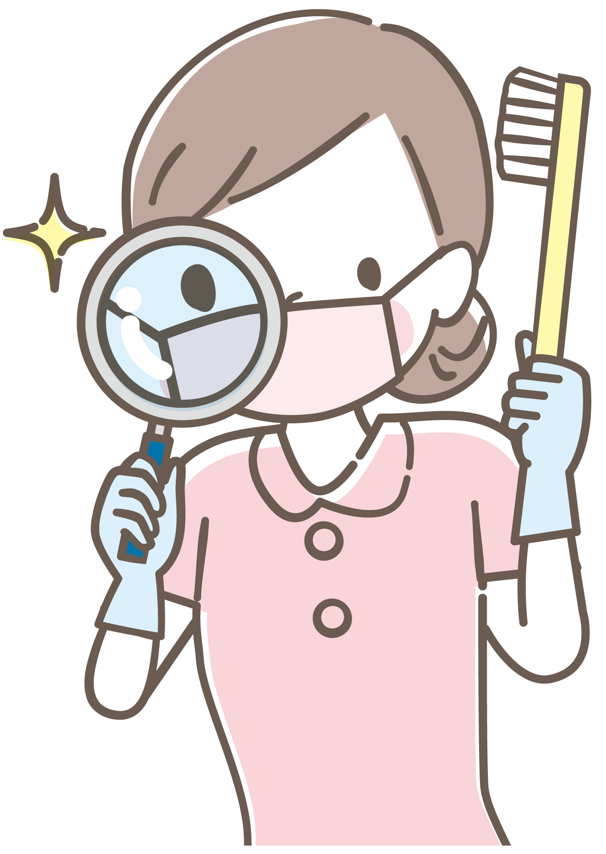 歯科衛生士のイラスト